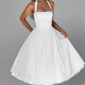 Ivory Cressida Midi Dress