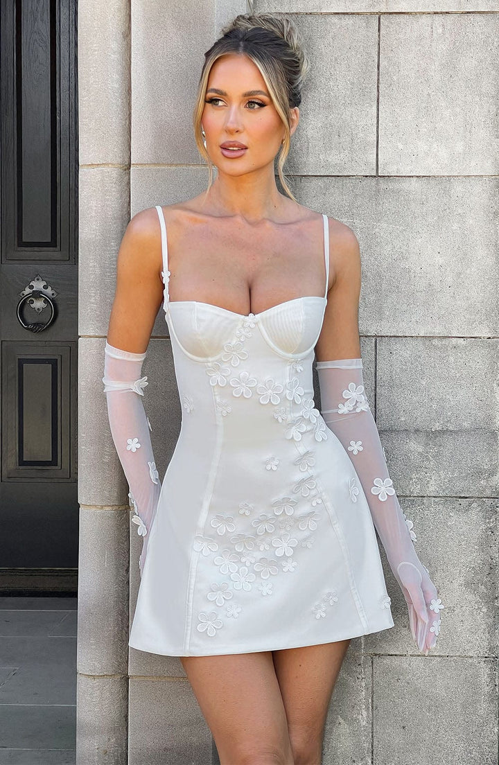 Ivory Dalary Mini Dress