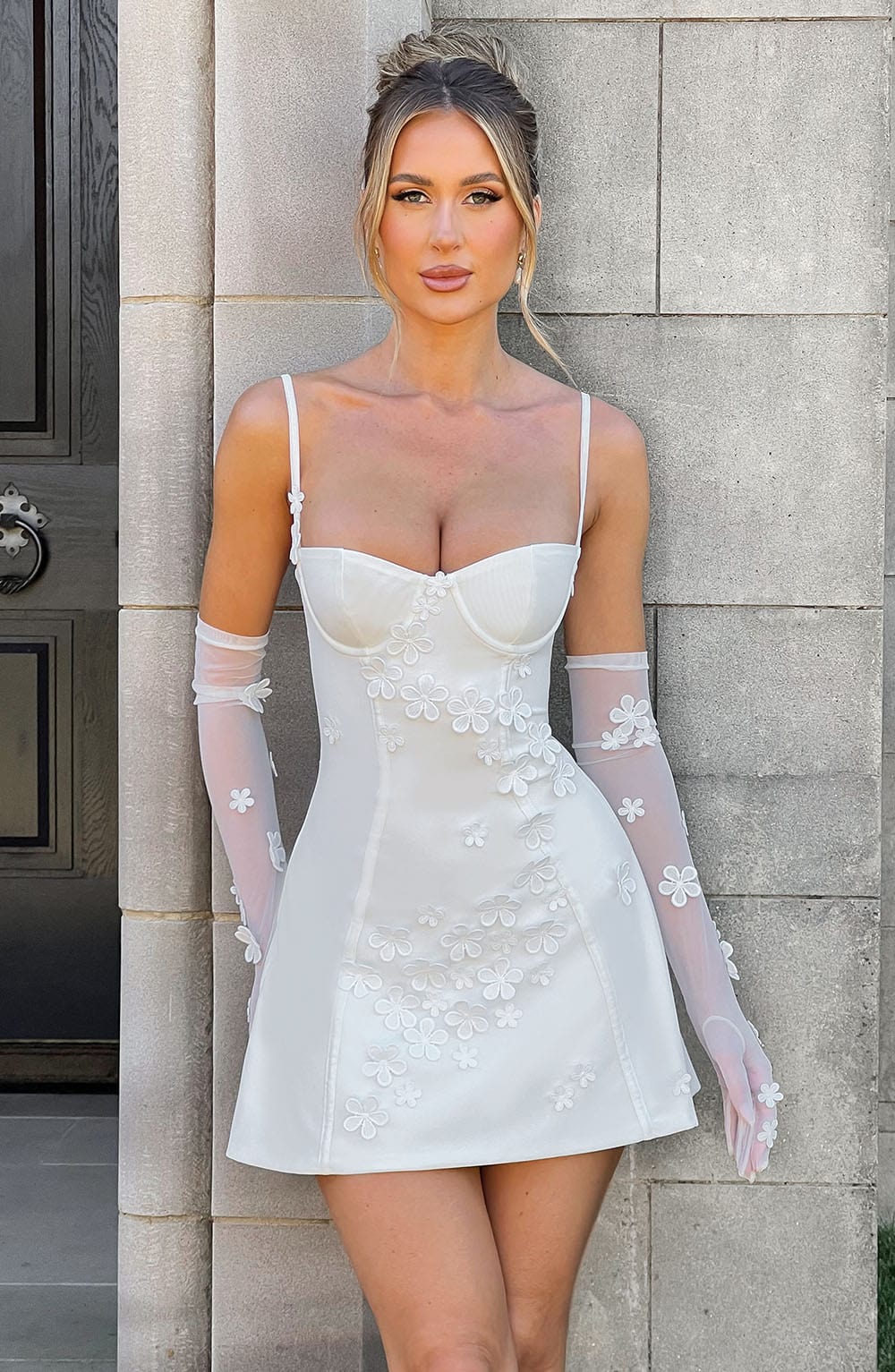 Ivory Dalary Mini Dress