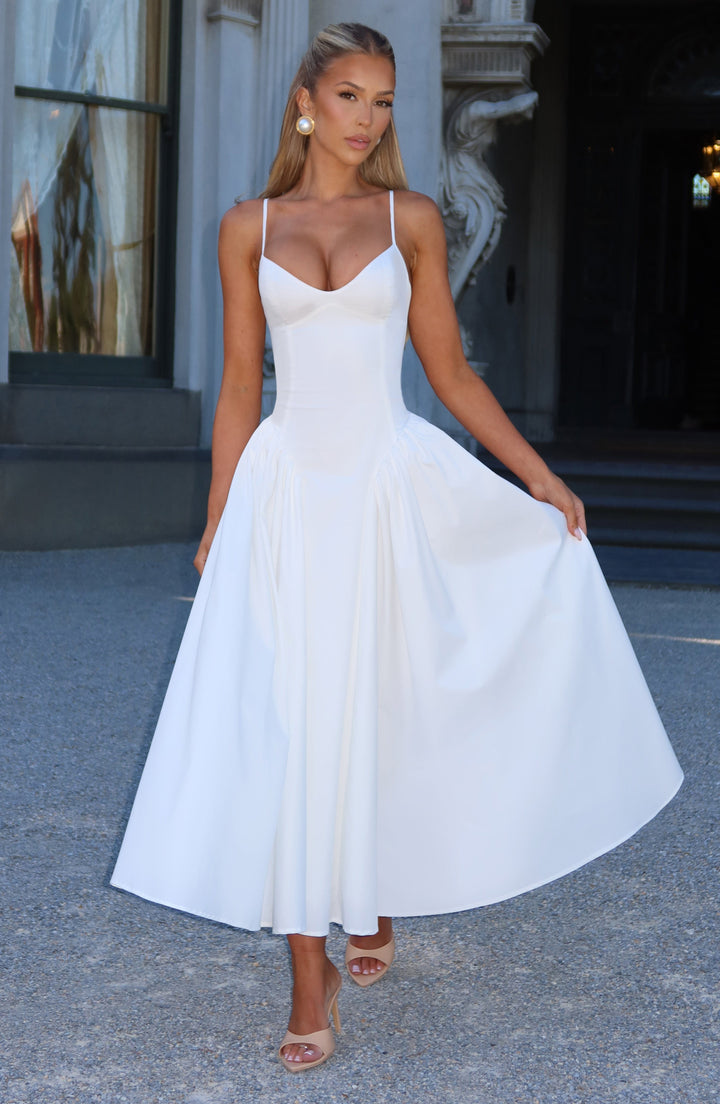 Ivory Emerson Midi Dress