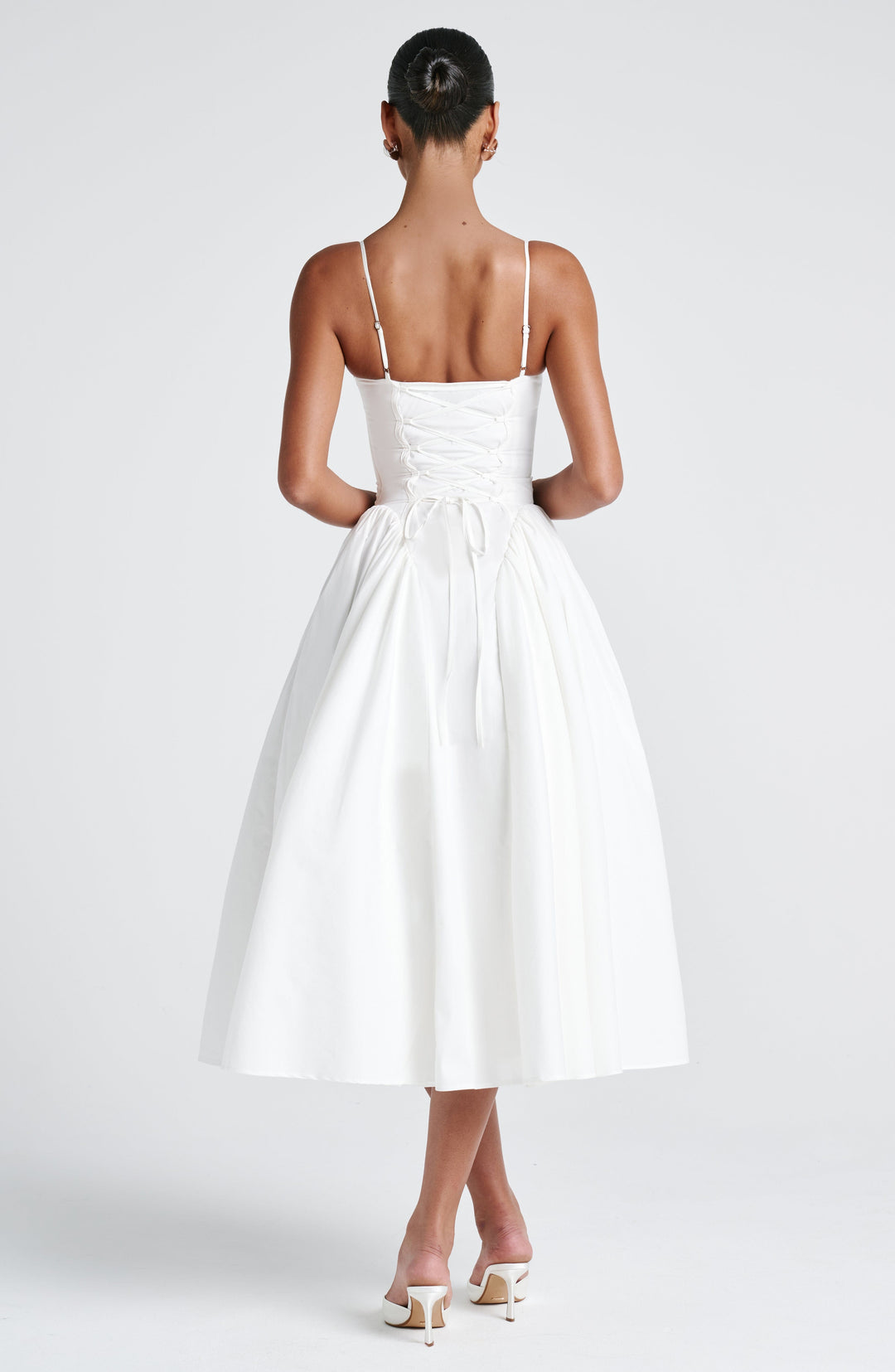 Ivory Emerson Midi Dress