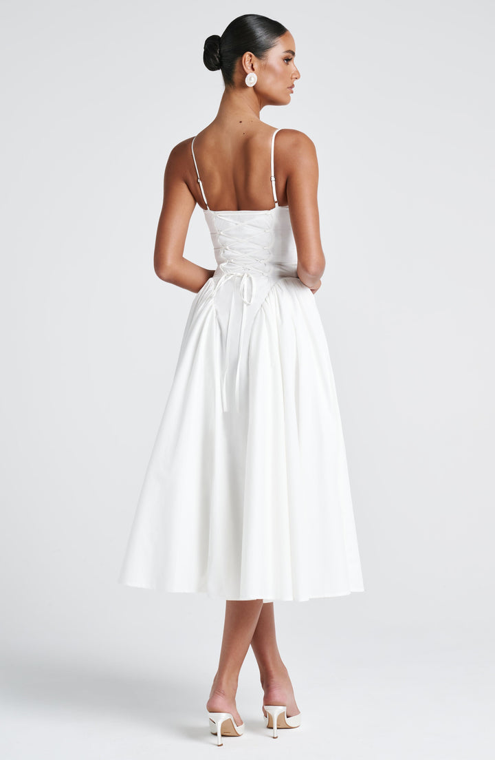Ivory Emerson Midi Dress