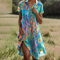 Women Boho Chic Summer Dress