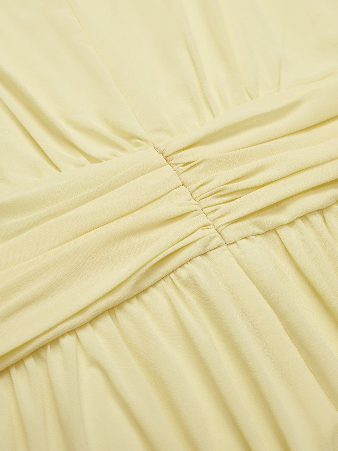 Formal Wedding Guest Sleeveless A-Line Maxi Dress with Ruched Waist for Women