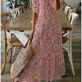 Effortless Boho Flattering Dress