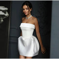 Women's Cocktail Party Dress Strapless Mini