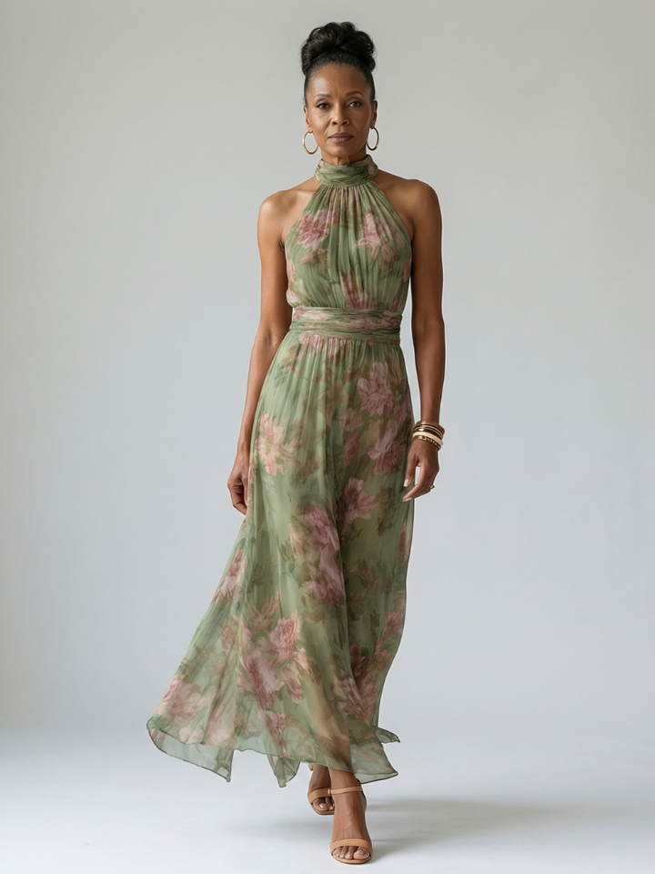 Women's Sleeveless Maxi Dress