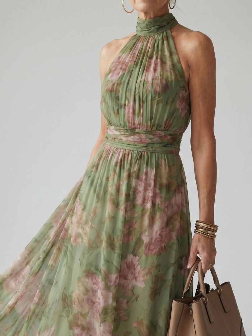 Women's Sleeveless Maxi Dress