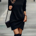 Women's Winter Dress Long Sleeve Mini | Wrap Style